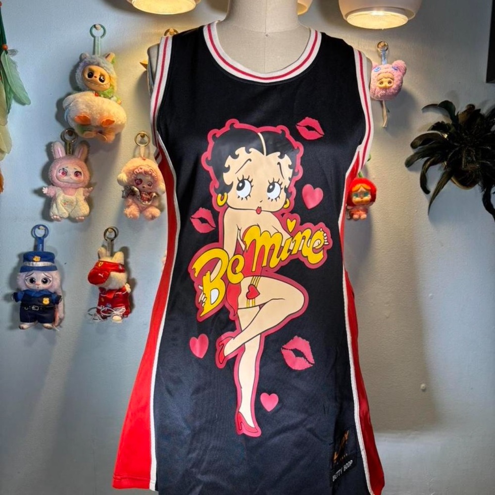 Be Mine Graphic Tank Dress